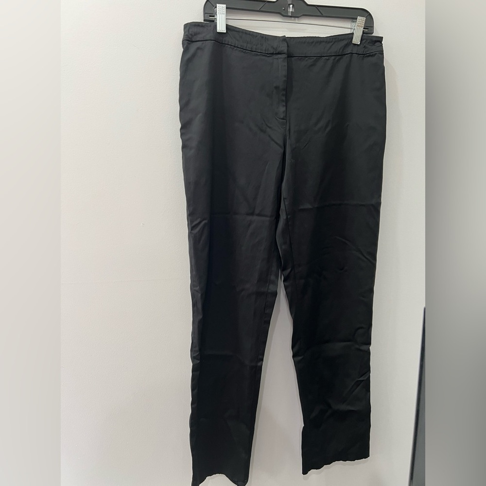 Eileen Fisher black trousers pants size M